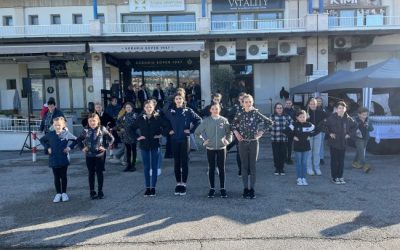 Otroška folklorna skupina OŠ Koper nastopala na otvoritvi prenovljene Agrarije na tržnici